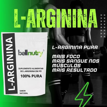 Imagem de LArginina Pura 250g com laudo Bellnutry Alimentos