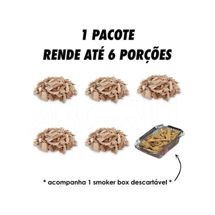 Imagem de Lascas de Madeira para Defumação - Pecan