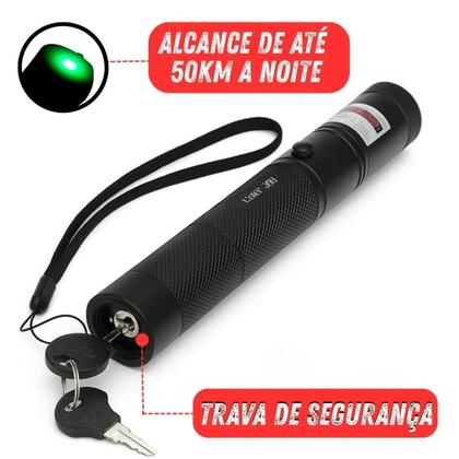 Imagem de Laser Caneta Verde Super Forte Recarregavel Longo Alcance Resistente À Água