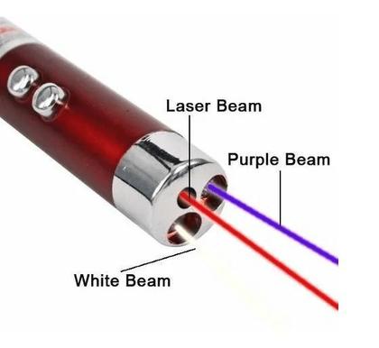 Imagem de Laser Lanterna Led Identificador De Notas Falsas Luz Negra