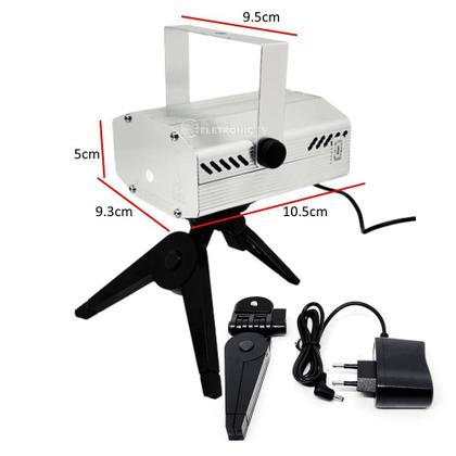 Imagem de Laser Projetor Holográfico ul Led Pisca Pingo 5V