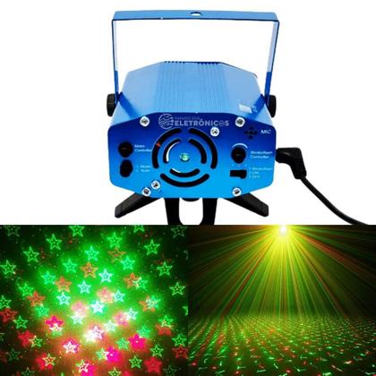 Imagem de Laser Projetor Holográfico ul Led Pisca Pingo 5V