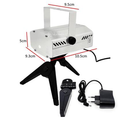 Imagem de Laser Projetor Holográfico ul Led Pisca Pingo 5V