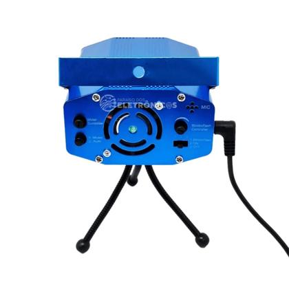 Laser Raio Jogo De Luz Holográfico Iluminação Led Potente TB1228