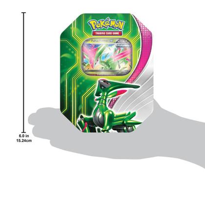 Imagem de Lata Cartas Pokemon Batalha Paradoxal De Folhas Férreas Ex