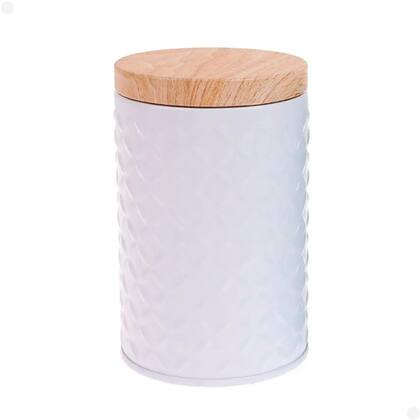 Imagem de Lata Organizadora de Metal Texturizada Versatilidade 400ml - Yoss