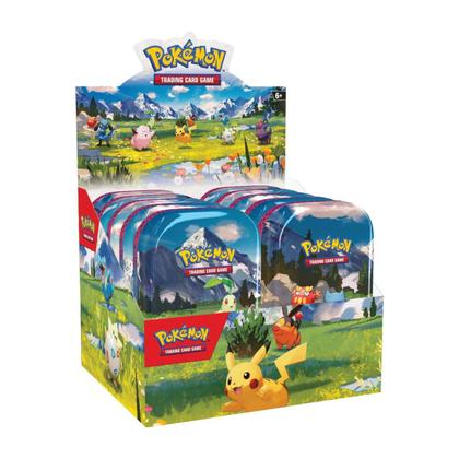 Imagem de Lata Pokemon Mega Evolution Ascended Heroes Riolu E Darumaka Mini Tin EN