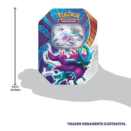 Imagem de Lata Pokémon TCG Batalha Paradoxal Onda Ando EX - Copag