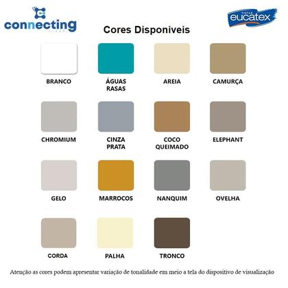 Imagem de Latex Acrilico Fosco Super Pro Eucatex 3,6 Litros