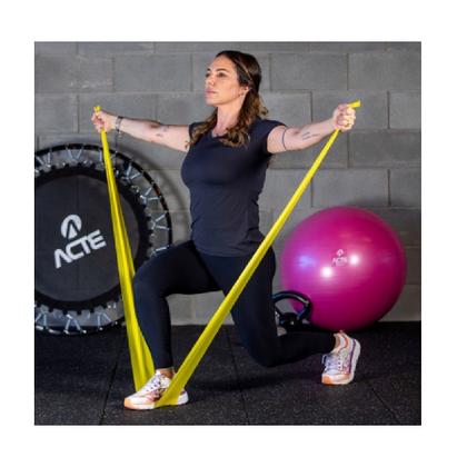 Imagem de Latex Band Faixas Elásticas T13 - Azul - Amarelo - Vermelho - Acte Sports