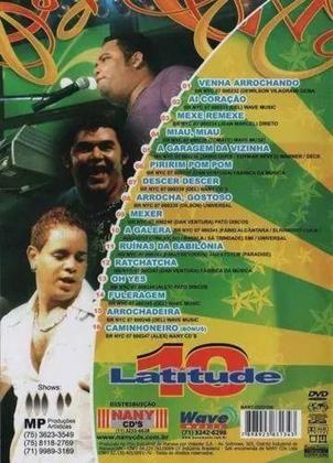 Imagem de Latitude 10 ao vivo em são paulo forro dvd - NANY