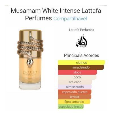 Imagem de Lattafa Musamam White Intense Eau De Parfum Perfume Unissex 100ml