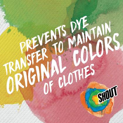 Imagem de Laundry Color Catchers Shout, pacote de 24 unidades com 12 (288 folhas)