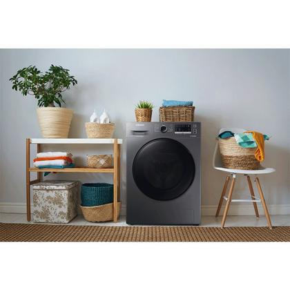 Imagem de Lava e Seca 11 Kg Samsung Wd11a4453bx com 12 Programas de Lavagem Inox 127v