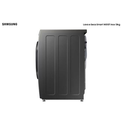 Imagem de Lava e Seca 13 Kg Samsung Eco Bubble Inox com 25 Programas de Lavagem - WD13T504DBN