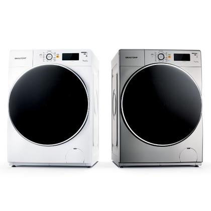 Imagem de Lava e Seca Brastemp 10,1Kg/6Kg Branca Água Quente com Ciclo Tira Manchas Pro e Ciclo 1h Pronto para Vestir - BNQ10AB