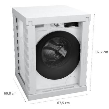 Imagem de Lava e Seca Brastemp 10kg/6kg branca com Smart Sensor e Triplo Vapor - BNC10AB