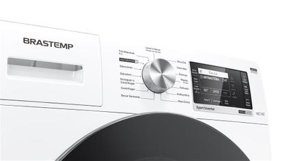 Imagem de Lava e Seca Brastemp 10kg/6kg branca com Smart Sensor e Triplo Vapor - BNC10AB