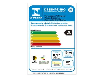 Imagem de Lava e Seca Brastemp 10kg BNC10AB Inverter