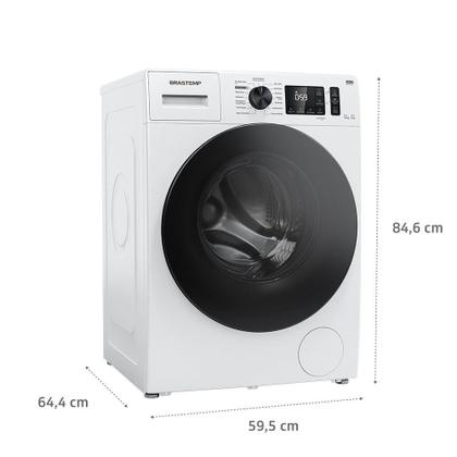 Imagem de Lava e Seca Brastemp 11 kg/6 kg Branca com Smart Sensor by AI - BNO11AB