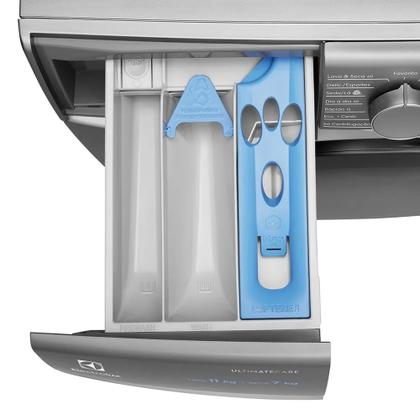 Imagem de Lava e Seca Electrolux 11Kg Inox Perfect Care Inverter com Água Quente/Vapor (LSW11)