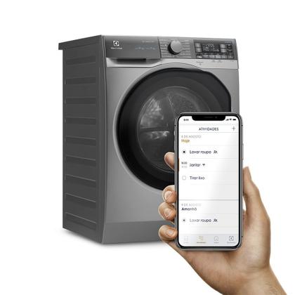 Imagem de Lava e Seca Electrolux 11Kg Inox Perfect Care Inverter com Água Quente/Vapor (LSW11)