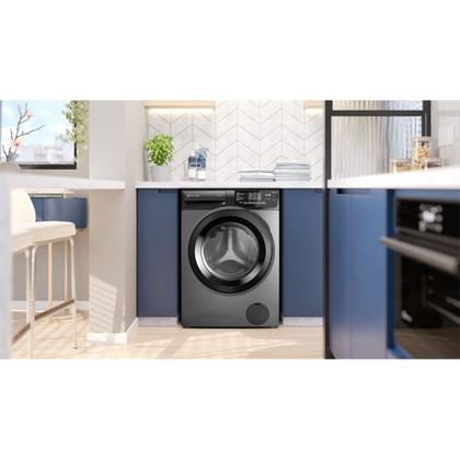 Imagem de Lava e Seca Electrolux 12/7kg Cinza Ônix Inverter com Água Quente e Lavagem Inteligente (LSC12)