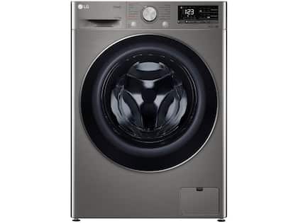 Lava e Seca LG 12kg Smart VC4 CV5012PC4 com Inteligência Artificial Água Quente e Fria Inox Look