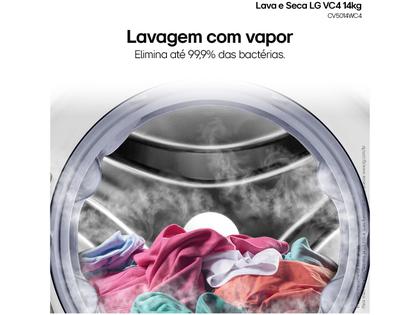 Imagem de Lava e Seca LG 14kg Smart Smart VC4 CV5014WC4 com