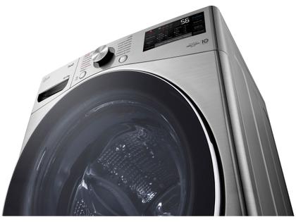 Imagem de Lava e Seca LG 18kg WD18SV2S6BA.ASSGBRS Água Fria Inox Look