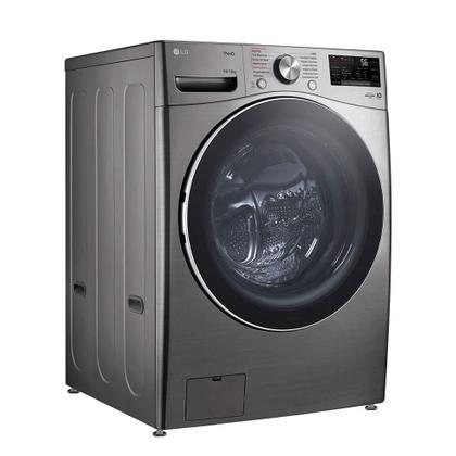 Imagem de Lava e Seca LG Smart 18kg com Inteligência Artificial AI DD WD18SV2S6BA Inox Look - 220V