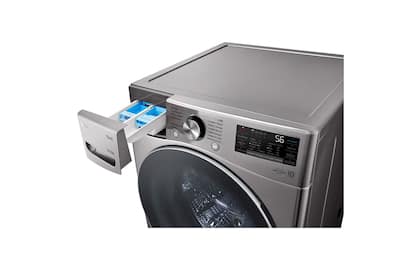 Lava e Seca LG Smart 18kg Inox Look com Inteligência Artificial AIDD (WD18SV2S6B) - 127V