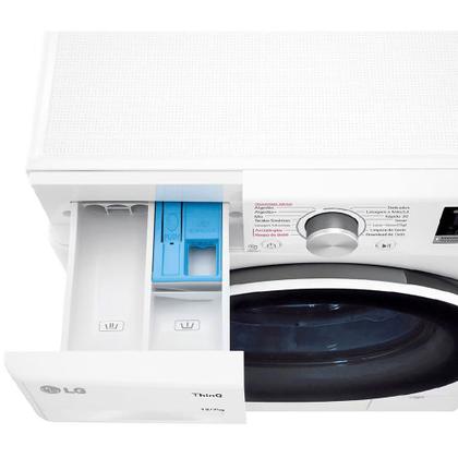 Imagem de Lava e Seca LG Smart VC4 12 kg com Inteligência Artificial AIDD - CV5012WCA