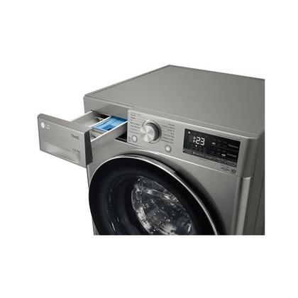 Imagem de Lava e seca lg smart vc4 12kg inox look 127v cv5012pc4