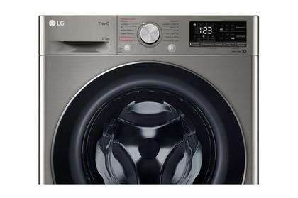 Imagem de Lava e Seca LG Smart VC4 12kg Inox Look com Inteligência Artificial AIDD (CV5012PC4A) - 220v