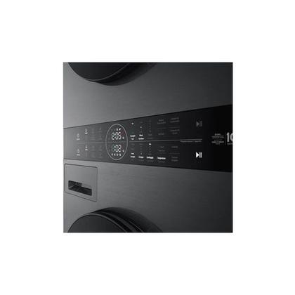Imagem de Lava e Seca LG Smart Washtower 14KG BLACK INOX 127V WK14BS6