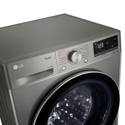 Imagem de Lava e Seca LG VC4 12Kg CV5012PC4 Inteligência Artificial Inox