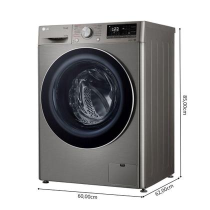 Imagem de Lava e Seca LG VC4 12Kg CV5012PC4 Inteligência Artificial Inox