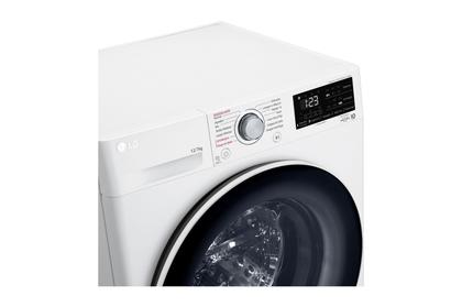 Imagem de Lava e Seca LG VC5 12kg Branca com Inteligência Artificial AIDD (CV3012WC5A) - 220v