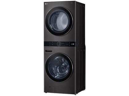 Imagem de Lava e Seca LG WashTower 17kg Preta Inox 220V WK17BS6A