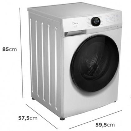 Imagem de Lava E Seca Midea 11kg Slim Healthguard Conectada Inverter MF201 Branca 110V