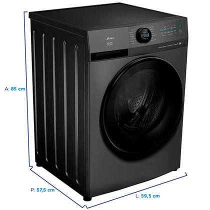 Imagem de Lava e Seca Midea Slim HealthGuard 11kg MF201D110WB/GK-0