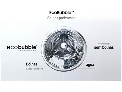 Lava e Seca Samsung 11kg Inverter - 3 em 1 Água Fria WD11A4453BX Imagem de Lava e Seca Samsung 11kg Inverter