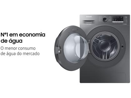 Lava e Seca Samsung 11kg Inverter - 3 em 1 Água Fria WD11A4453BX Imagem de Lava e Seca Samsung 11kg Inverter
