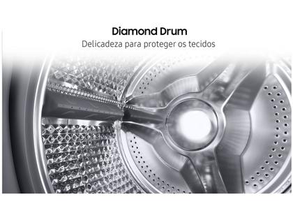 Imagem de Lava e Seca Samsung 11kg Inverter 3 em 1 Água Fria WD11A4453BX