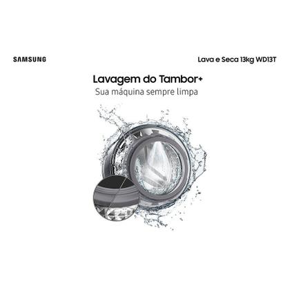 Imagem de Lava e Seca Samsung 13 kg Smart Digital Inverter - WD13T
