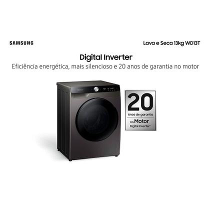 Imagem de Lava e Seca Samsung 13 kg Smart Digital Inverter - WD13T