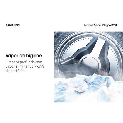 Imagem de Lava e Seca Samsung 13 kg Smart Digital Inverter - WD13T