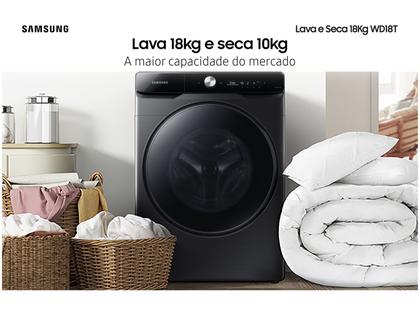 Imagem de Lava e Seca Samsung 18kg Smart Inteligência