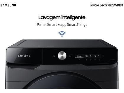 Imagem de Lava e Seca Samsung 18kg Smart Inteligência